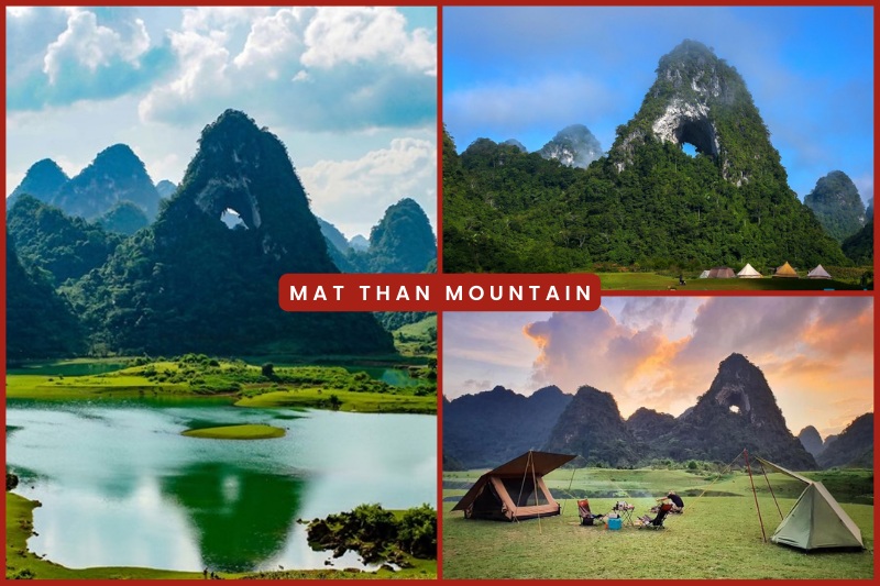Mat Than mountain in Cao Bang